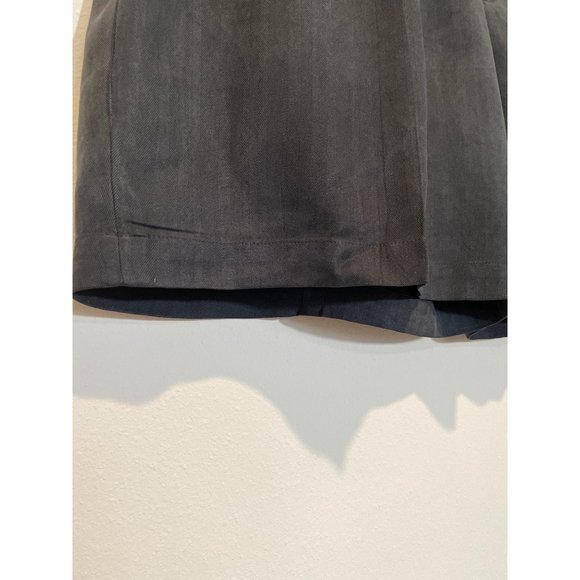 LUAU Men's‎ Size 42 Black Pleated Front 4 Pockets Silk Chino Shorts - Picture 3 of 7